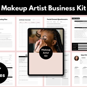 Kit de negocio para maquilladores: Formularios imprimibles (PDF)