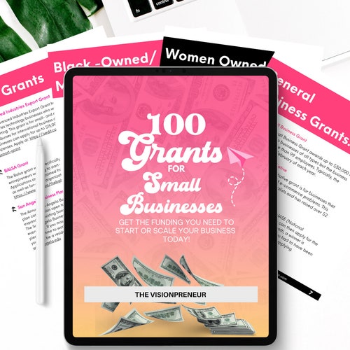 100 Grants for Small Businesses Woman Owned Grants Federal Etsy