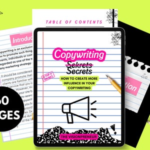 Copywriting Secrets Guide, Successful and Influential Copywriting Tips, SEO Copywriting, How to write sales copy, copywriting guide