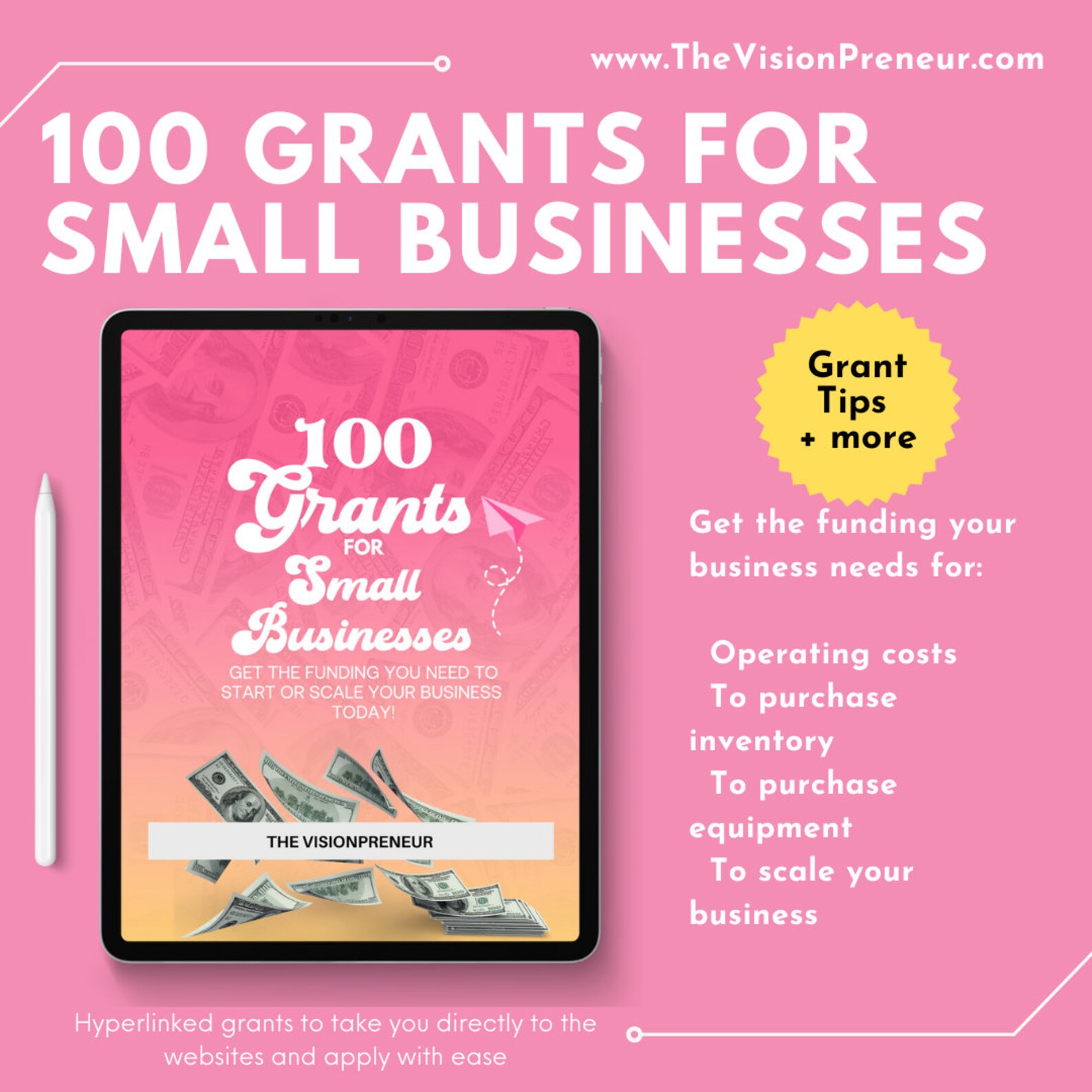 100 Grants for Small Businesses Woman Owned Grants Federal Etsy