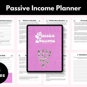 Passive Income Planner, Easy passive Income Ideas, Income Ideas, Make money while you sleep, How to Make Passive Income, Grow your income