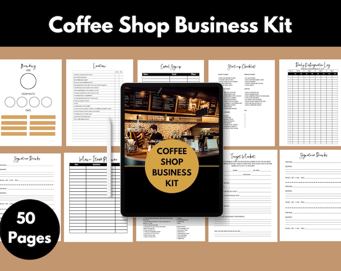 Coffee Shop Business Barista Training Employee Checklist Download ...