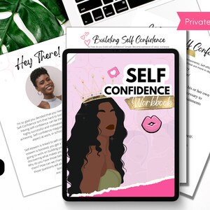 Self Confidence Workbook// Boost Self Confidence // Self Confidence Makeover // Self-Esteem Booster// Rebuild Your self Confidence//