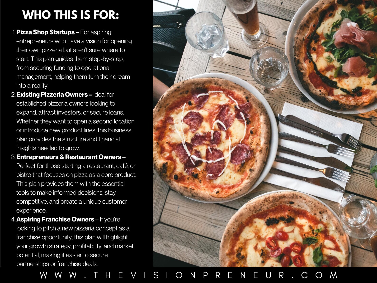 Pizzeria Business Plan Template: Editable Pizza Shop Startup (canva ...
