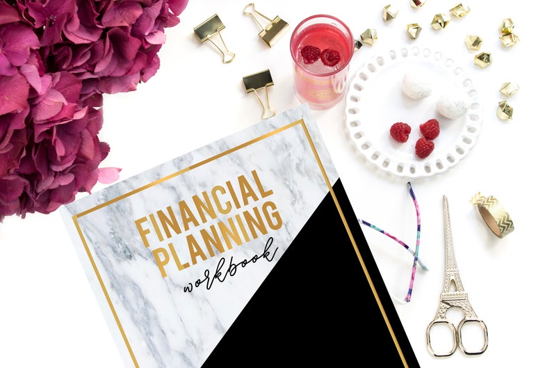 Financial Planning Workbook// Personal Net Worth Statement// Etsy Italia