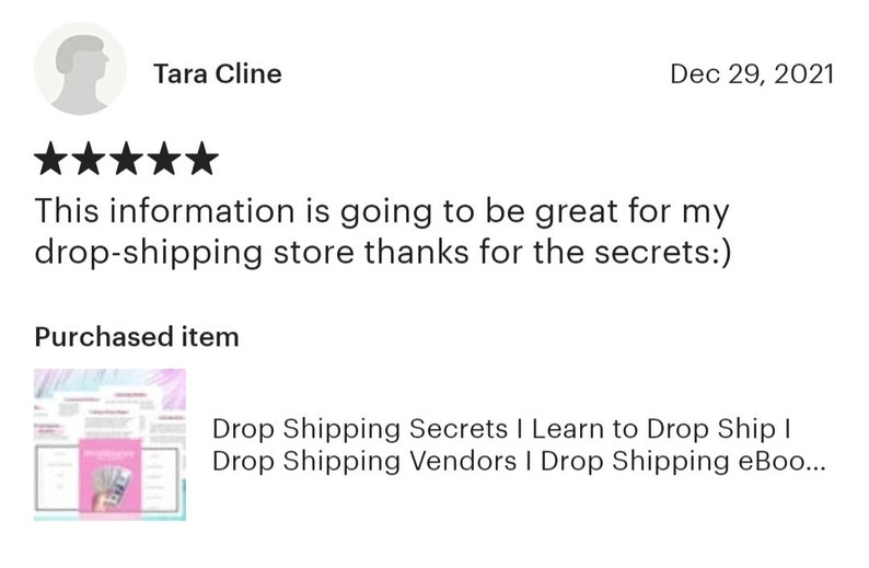 Może przedstawiać: Kolorowa okładka produktu cyfrowego z tekstem "Drop Shipping Secrets I Learn to Drop Ship I Drop Shipping Vendors I Drop Shipping eBoo..."