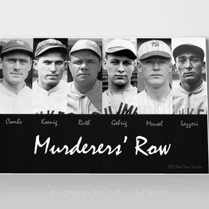 Murderers&#39; Row 1927 New York Yankees Poster