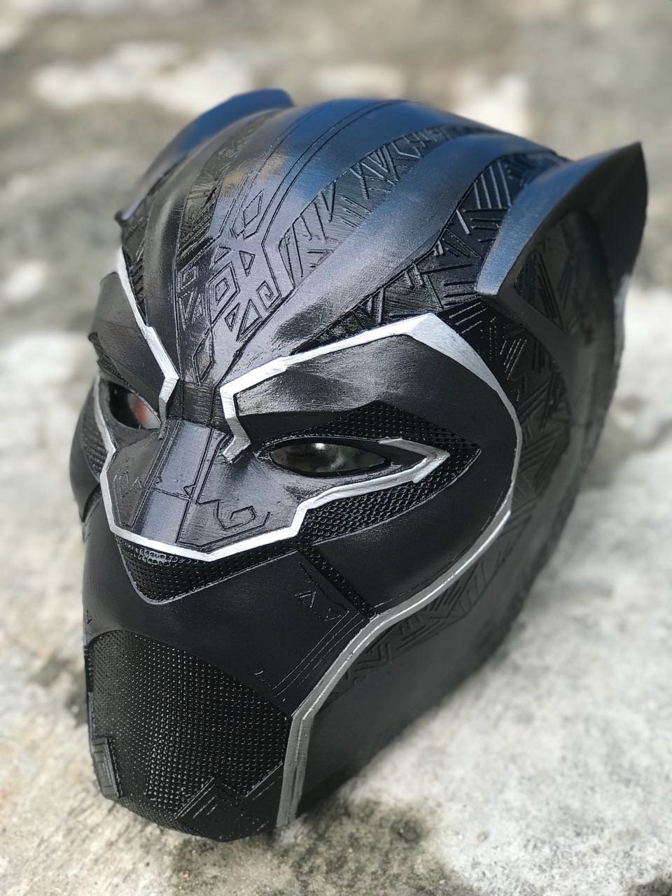 Black panther Infinity war mask 2018 Screen accurate | Etsy