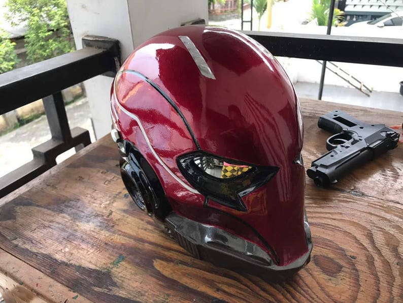 Red Hood Tactical Helmet Extreme Details | Etsy