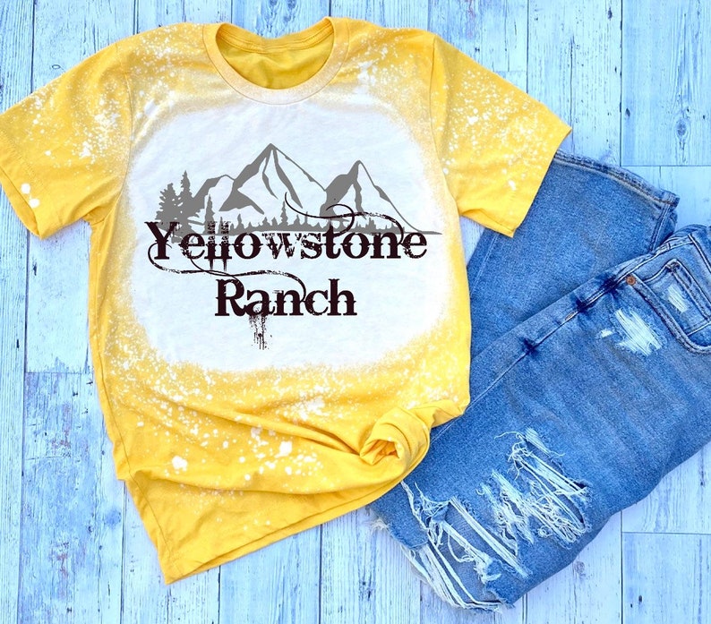 yellowstone bleached tee