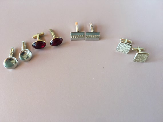 Vintage 1940's & 50's Cuff Links