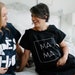 Mama in a Box Black | Hospital Gown  | Maternity Gown | Gifts for Moms | Baby shower | Pregnancy | Labor & Delivery | Nursing Gown 