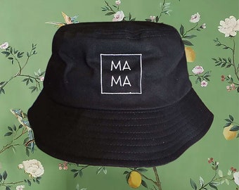 Mama In A Box Bucket Hat | Gifts for Moms | Baby shower | Pregnancy | Labor & Delivery | Cozy Hat |