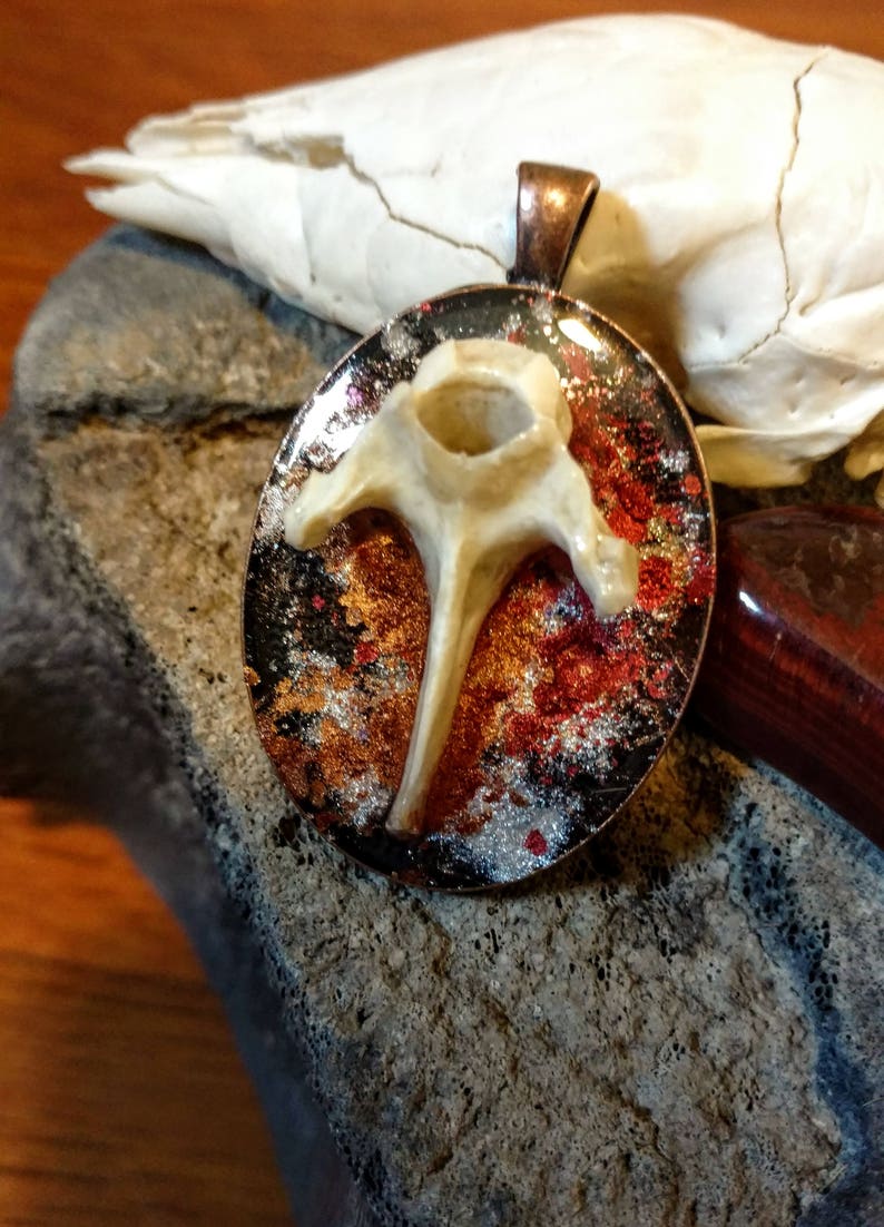 Earthy Armadillo Vertebra Pendant