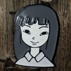 Monoe - Yume Nikki - Glow in the Dark Enamel Pin