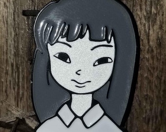Monoe - Yume Nikki - Glow in the Dark Enamel Pin
