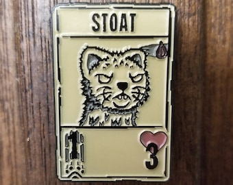 Stoat - Inscryption - Enamel Pin (2nd Run)