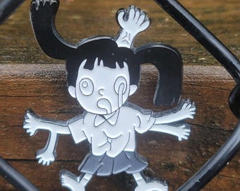 Monoko - Yume Nikki - Glow in the Dark Enamel Pin (Reprint V2)