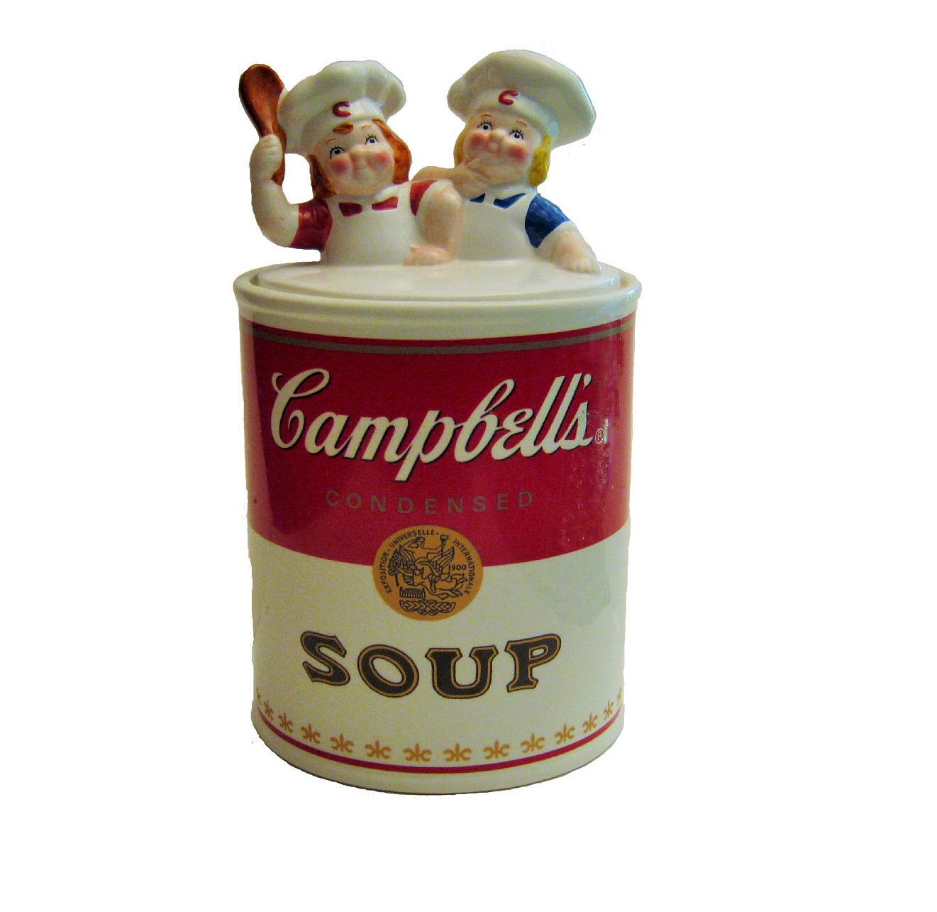 Campbell's Soup Kids Cookie Jar Benjamin & Medwin Inc Etsy