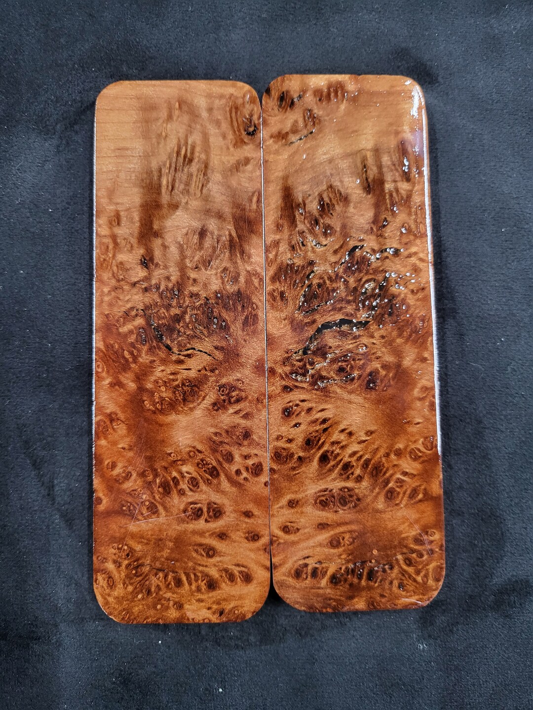 Rare Stabilized Redwood Lace Burl Wood Knife Handle Scales Set RW 42 - Etsy