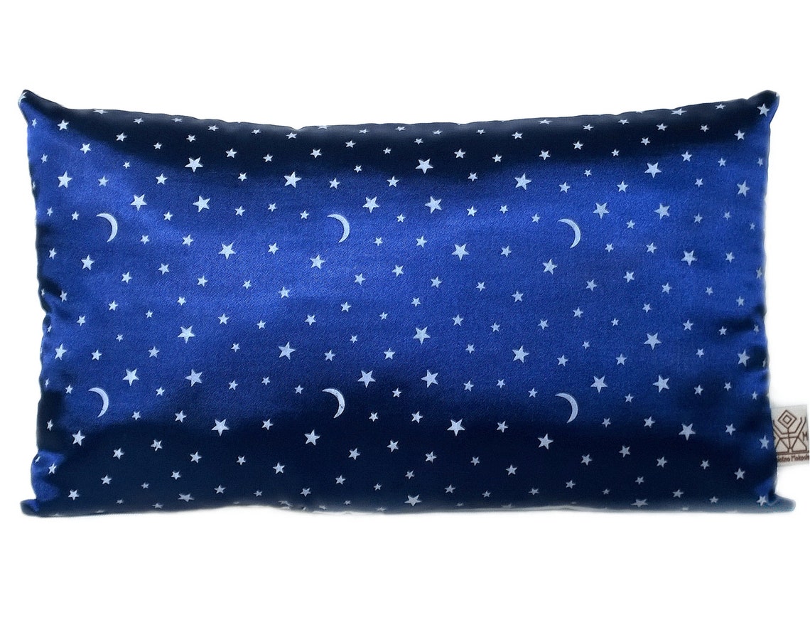 Stars and moon pillow Night sky pillow case with Insert Lumbar Etsy