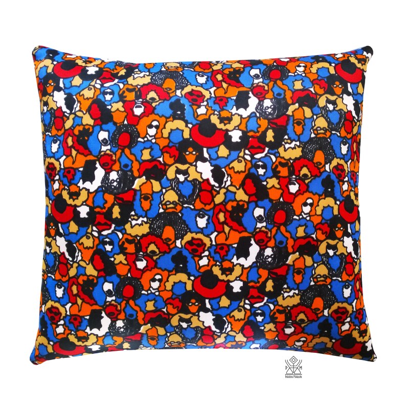 Colorful pillow Designer Multicolor Throw accent pillow cover Etsy