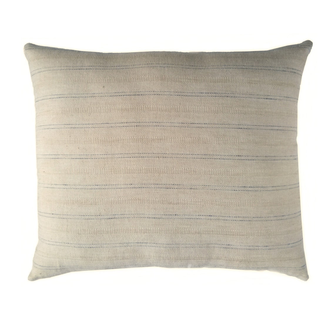 Beige pillow with Insert Grey Neutral Striped Throw Accent Etsy