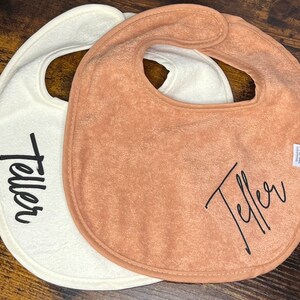 Custom Baby Bib personalized baby gift image 1