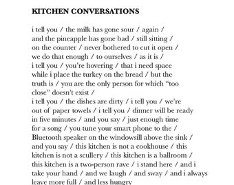 Kitchen Conversations