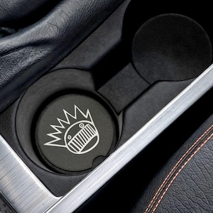 Ween Boognish Soapstone Car Coasters Set of 2, Car Accessory, Music Lover Gift, Gift for Him, Car Decor,