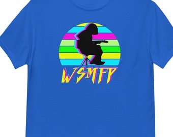 Camiseta Panic Houser 80s Neon Sunset para hombre, camiseta de los 80, camiseta Jam Band, camiseta retro
