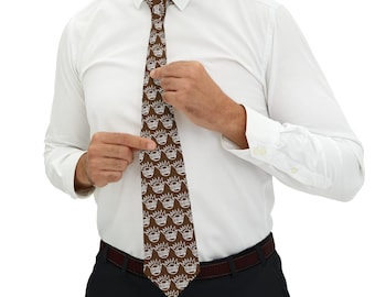 Ween Brown Boognish Necktie - Neck tie
