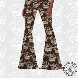 WEEN Boognish Stretch Bell Bottom Flare Pants | Bellbottom Pants | Hippie Fashion | Music Lover Gift | Festival Fashion
