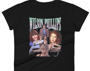 Wilson Phillips 90s Style Women's T-shirt, Concert Shirt, Music Shirt, Festival Fashion, Gift for Her, Novelty Shirt, Funny Shirt