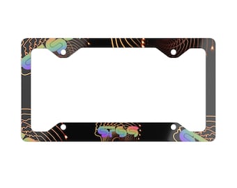 STS9 Metal License Plate Frame, Car Accessory, Gift for Music Lover