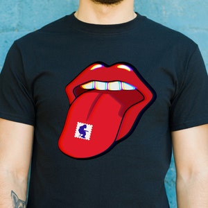 Panic Houser Acid Tab Tongue Trippy Unisex t-shirt, Jam Band Shirt, Comfort Shirt, T-shirt, Concert Shirt, psychedelic t-shirt