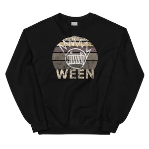 WEEN Boognish Retro Distressed Sunset Unisex Crewneck Sweatshirt