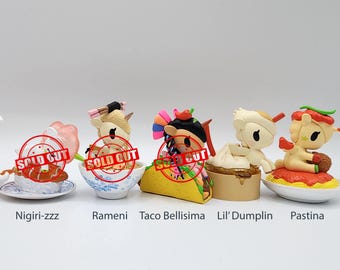 Tokidoki Delicious Series 2 Custom Keychains
