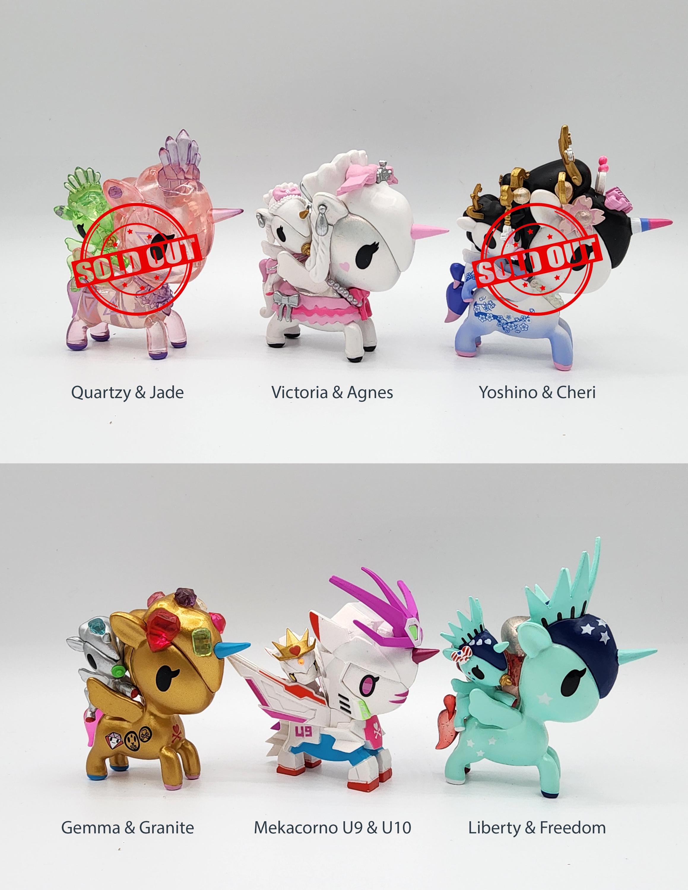 Tokidoki Bambino Series 2 Custom Keychains