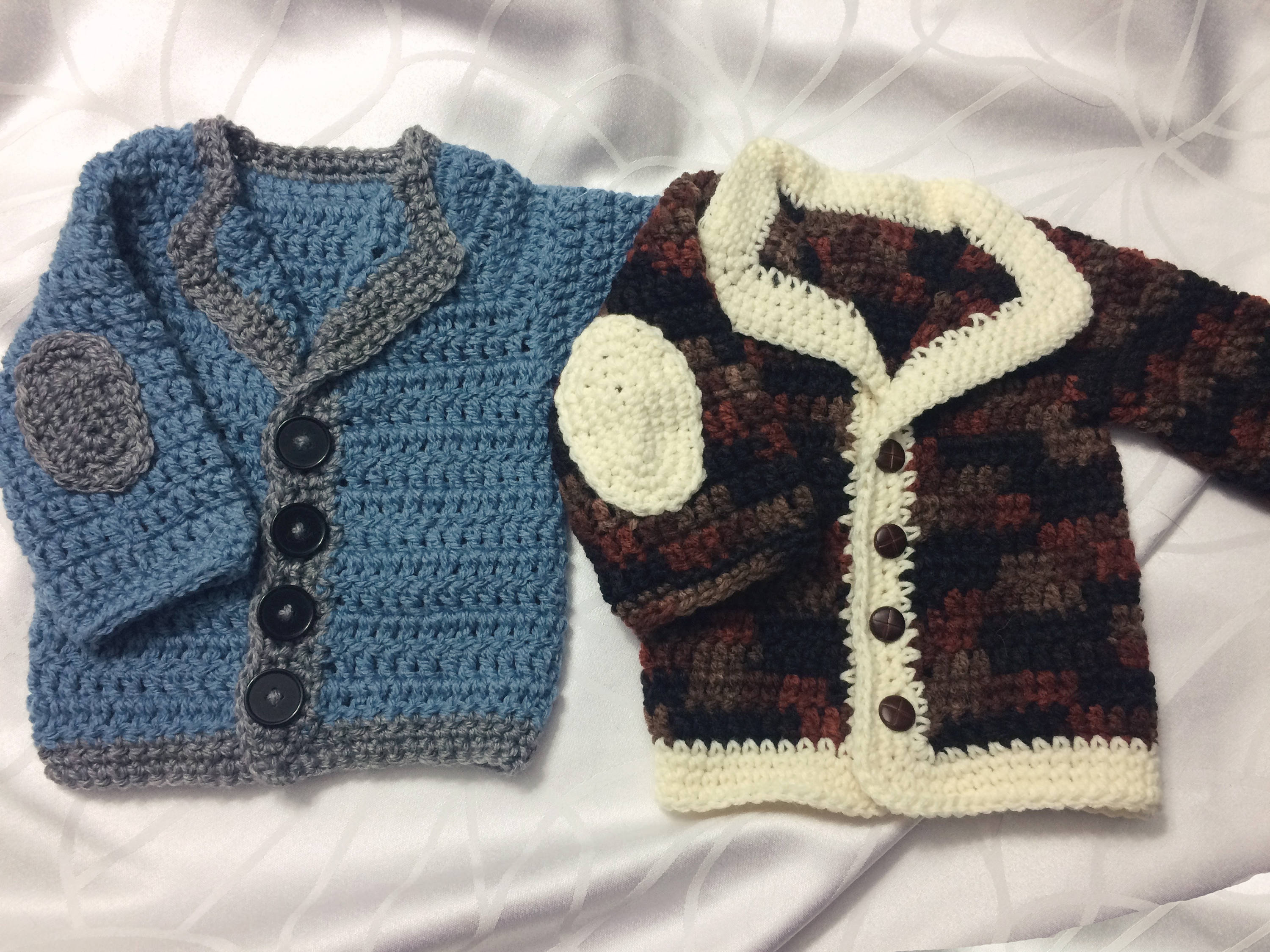 Baby boy sweater with elbow best sale patches