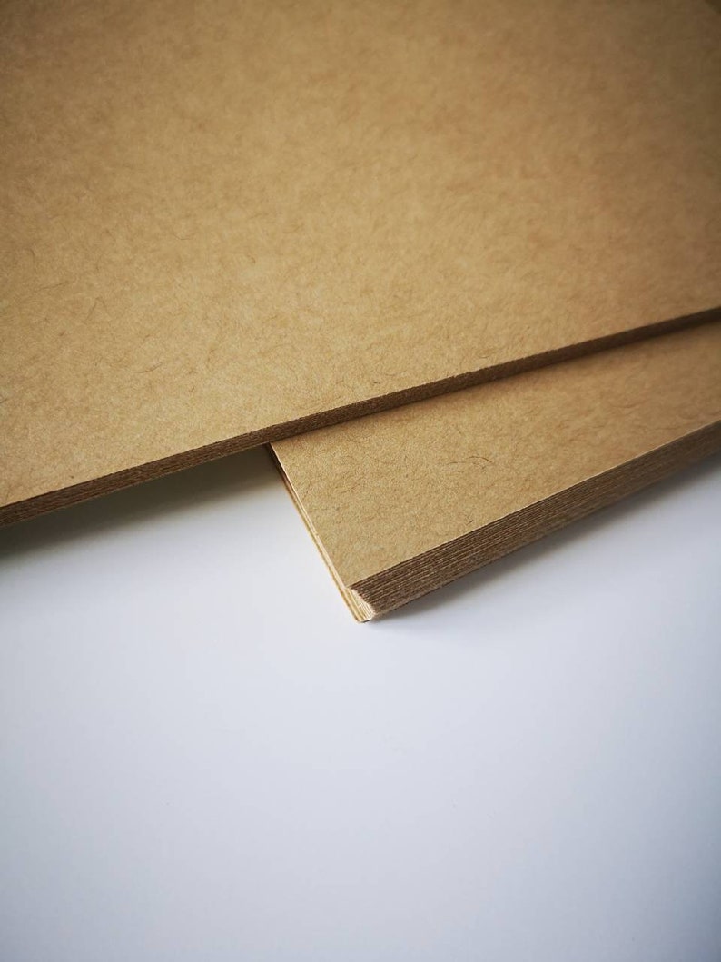 printable kraft sticker paper labels a5 light manilla etsy