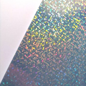 Silver Holographic Film Sample Set 15 Sheet 15 Difference 