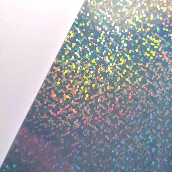 A4 Inkjet Printable Holographic Sticker Sheets - Sequins