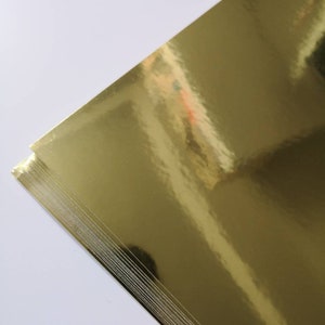 A4 Inkjet Printable Mixed Pack Holographic Silver Gold Sticker 5 Sheets ...
