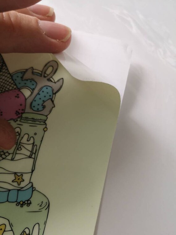 A4 Glow in the Dark Printable Sticker Sheets Green 2 - Etsy