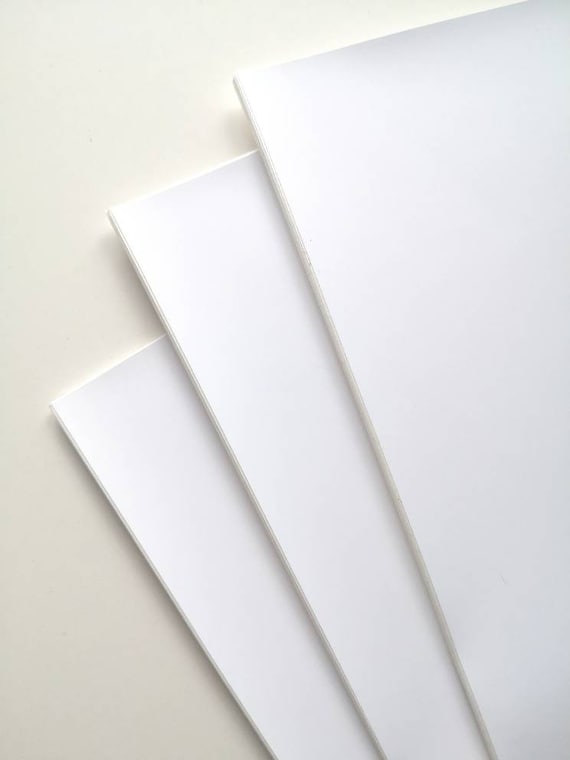 Autocollant mat vinyle / Étiquettes imprimables blanches personnalisables /  Feuilles auto-adhésives A4 / Imprimante à jet dencre et laser et machine à  découper compatible -  Canada