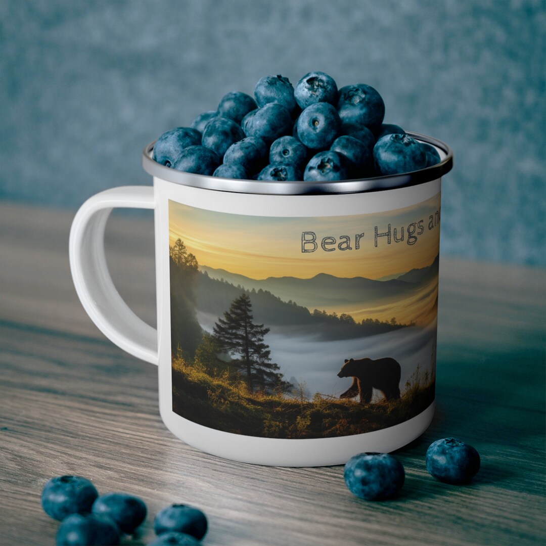 Camping Mug, Smoky Mountain Mug, Bear Mug, Mountain Mug, Nature Mug