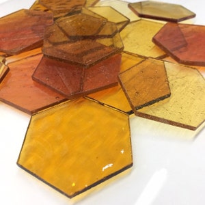 Stained Glass Precut Hexagon
The Rusty Pickle Stained Glass & Glassery