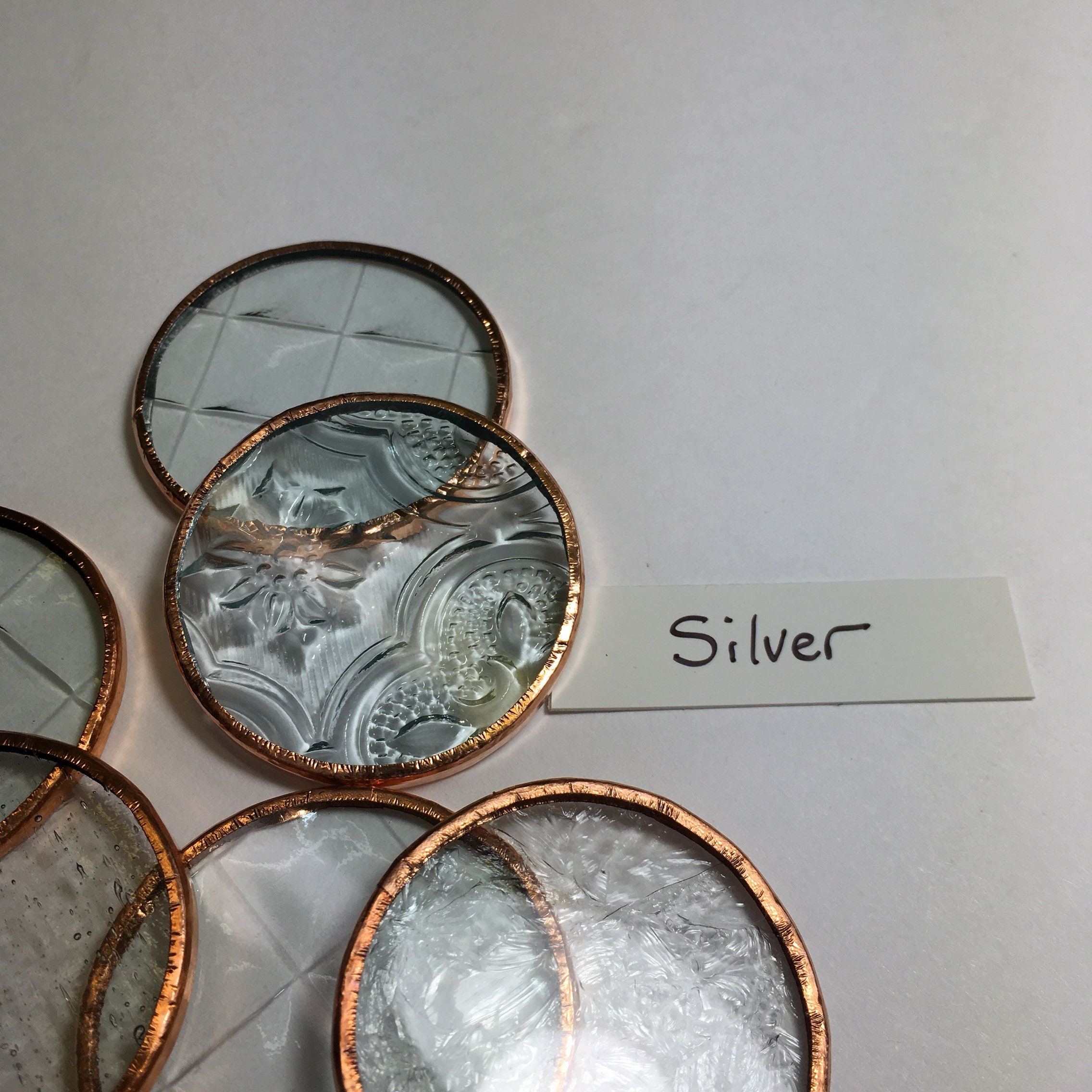 Stained Glass Precut and Foiled Circles you'll find super Etsy