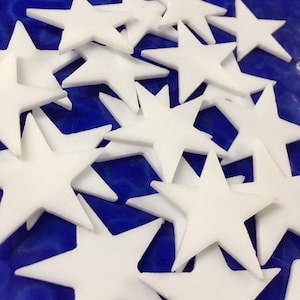 Stained Glass Precut Stars you'll love Explore the White Star Mix Now image 6